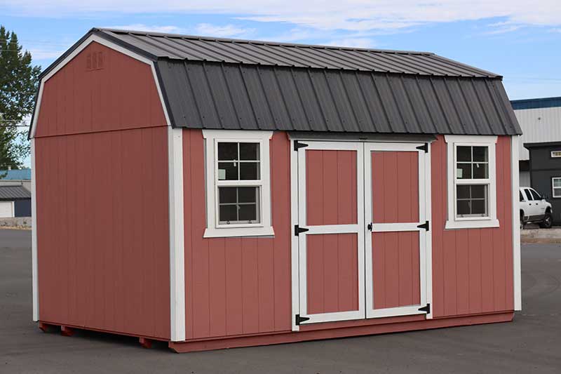Lofted Barn shed